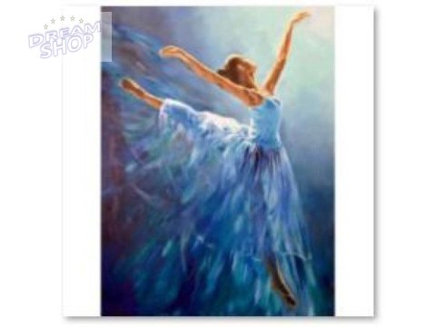 Haft Diamentowy, Obraz, Mozaika Diamentowa Diamond Painting, BALETNICA 30x40cm Haft Diamentowy, Obraz, Mozaika Diamentowa Diamond Painting, BALETNICA 30x40cm