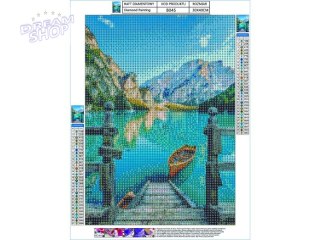 Haft Diamentowy, Obraz, Mozaika Diamentowa Diamond Painting, POMOST 30x40cm