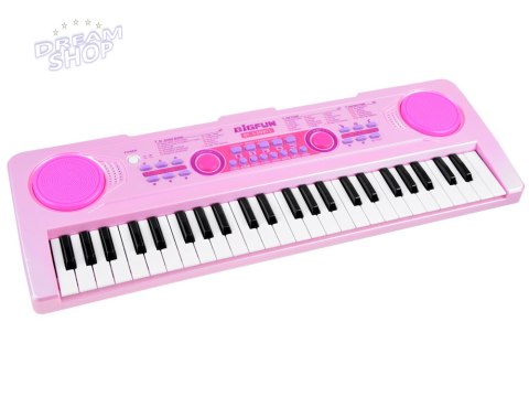 Keyboard organy z podświetlanymi klawiszami IN0151