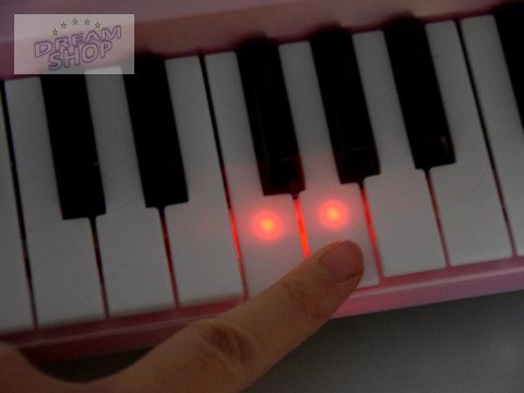 Keyboard organy z podświetlanymi klawiszami IN0151