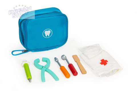 Zestaw dentysty torba z 7 akcesoriami dla dzieci ECOTOYS