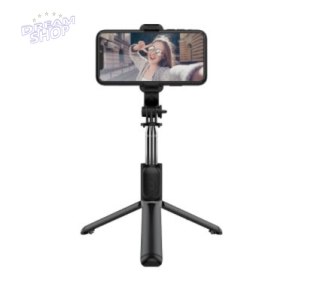 Kijek uchwyt do selfie ze statywem tripod czarny