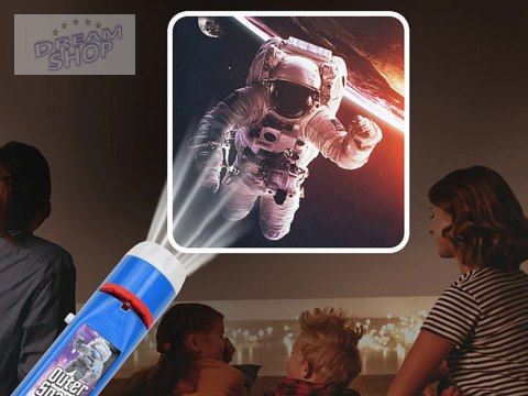 Projektor latarka z KOSMOS 24 slajdy TA0094 Projektor latarka z KOSMOS 24 slajdy TA0094