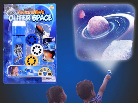 Projektor latarka z KOSMOS 24 slajdy TA0094 Projektor latarka z KOSMOS 24 slajdy TA0094