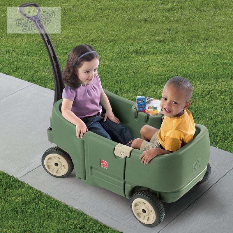 STEP2 Wagonik Dwuosobowy Willow dla Dzieci Zamykane Drzwi Pasy Bezpieczeństwa STEP2 Wagonik Dwuosobowy Willow dla Dzieci Zamykane Drzwi Pasy Bezpieczeństwa