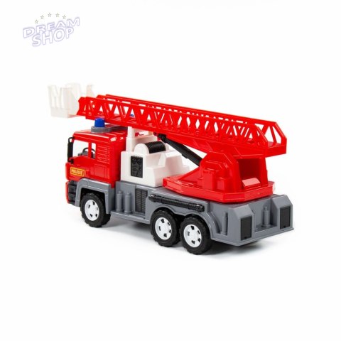 Samochód Auto Strażacki "Ałmaz" Wysuwana Drabina 70 cm Czerwony 88956