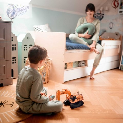 WOOPIE Duża Koparka Zdalnie Sterowana na Gąsienicach 7 Funkcji Dźwięk + Akc. WOOPIE Duża Koparka Zdalnie Sterowana na Gąsienicach 7 Funkcji Dźwięk + Akc.