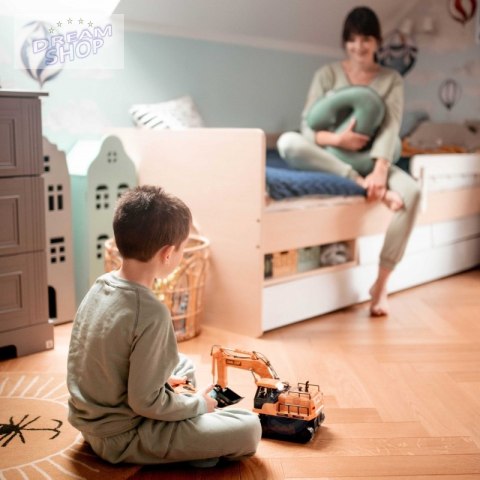 WOOPIE Duża Koparka Zdalnie Sterowana na Gąsienicach 7 Funkcji Dźwięk + Akc. WOOPIE Duża Koparka Zdalnie Sterowana na Gąsienicach 7 Funkcji Dźwięk + Akc.