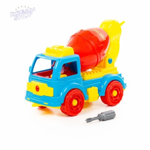 Betoniarka Transport Klocki Do Rozkręcania DIY 29 Elementów 84804 Betoniarka Transport Klocki Do Rozkręcania DIY 29 Elementów 84804