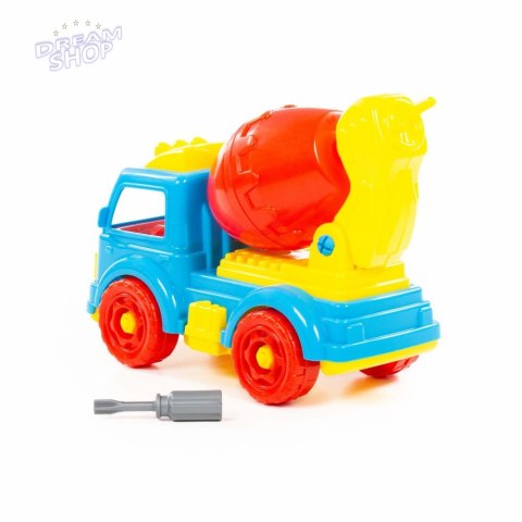 Betoniarka Transport Klocki Do Rozkręcania DIY 29 Elementów 84804 Betoniarka Transport Klocki Do Rozkręcania DIY 29 Elementów 84804