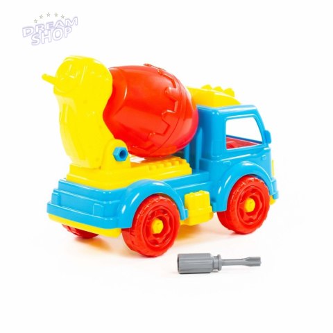 Betoniarka Transport Klocki Do Rozkręcania DIY 29 Elementów 84804 Betoniarka Transport Klocki Do Rozkręcania DIY 29 Elementów 84804