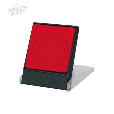 Etui Plastikowe Na Medal 50Mm 90X89X18Mm Czerwone - A009T Bk/R