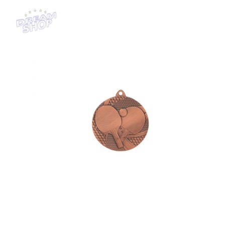 Medal 50mm brązowy tenis stołowy MMC7750/B Medal 50mm brązowy tenis stołowy MMC7750/B