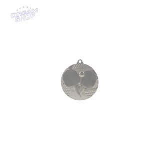 Medal 50mm srebrny tenis stołowy MMC7750/S