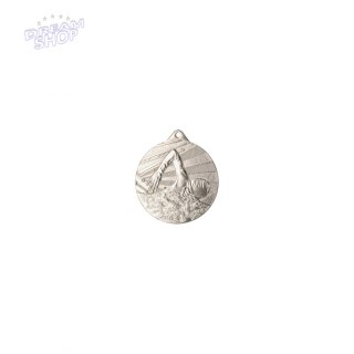 Medal 50mm stalowy srebrny - pływanie MMC7450/S