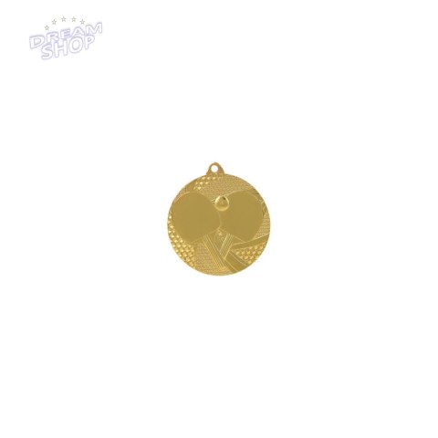 Medal 50mm złoty tenis stołowy MMC7750/G Medal 50mm złoty tenis stołowy MMC7750/G