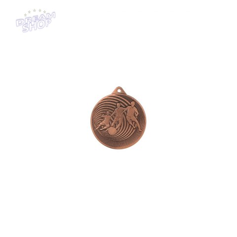 Medal Metalowy Piłka Nożna Fi 70 Mmc3070 - Brąz Medal Metalowy Piłka Nożna Fi 70 Mmc3070 - Brąz