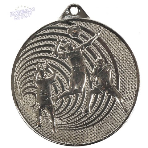 Medal Srebrny Siatkówka Medal Stalowy Mmc3073/S Medal Srebrny Siatkówka Medal Stalowy Mmc3073/S