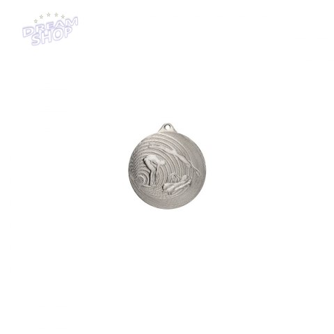 Medal Stalowy Pływanie Fi 70 Mmc3074 - Srebrny Medal Stalowy Pływanie Fi 70 Mmc3074 - Srebrny
