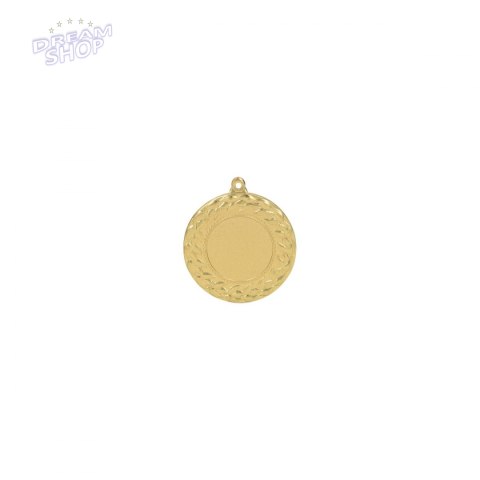 Medal Złoty Z Miejscem Na Emblemat 25 Mm - Medal Stalowy