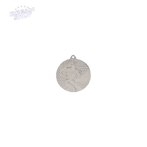 Medal srebrny - biegi - medal stalowy MMC6350/G Medal srebrny - biegi - medal stalowy MMC6350/G