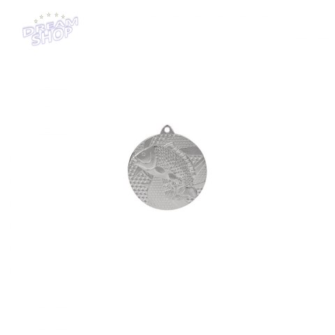 Medal stalowy srebrny wędkarstwo ryba MMC7950/S Medal stalowy srebrny wędkarstwo ryba MMC7950/S