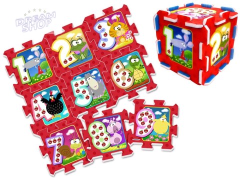 Puzzle piankowe mata Zwierzątka Cyferki ZA3147 Puzzle piankowe mata Zwierzątka Cyferki ZA3147