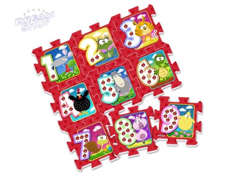 Puzzle piankowe mata Zwierzątka Cyferki ZA3147 Puzzle piankowe mata Zwierzątka Cyferki ZA3147