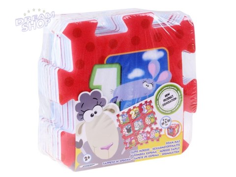 Puzzle piankowe mata Zwierzątka Cyferki ZA3147 Puzzle piankowe mata Zwierzątka Cyferki ZA3147