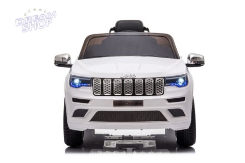 Auto na Akumulator Jeep Grand Cherokee Biały JJ2055 Auto na Akumulator Jeep Grand Cherokee Biały JJ2055