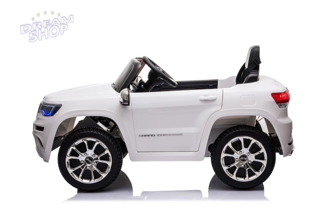 Auto na Akumulator Jeep Grand Cherokee Biały JJ2055 Auto na Akumulator Jeep Grand Cherokee Biały JJ2055