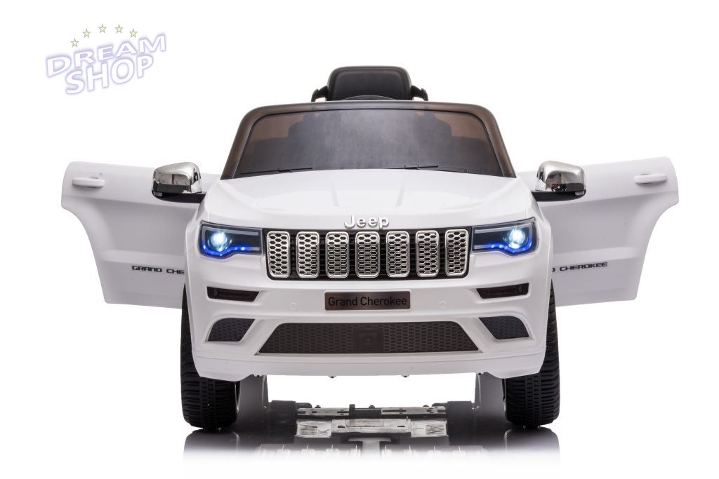 Auto na Akumulator Jeep Grand Cherokee Biały JJ2055 Auto na Akumulator Jeep Grand Cherokee Biały JJ2055