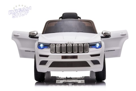 Auto na Akumulator Jeep Grand Cherokee Biały JJ2055 Auto na Akumulator Jeep Grand Cherokee Biały JJ2055
