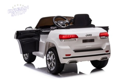 Auto na Akumulator Jeep Grand Cherokee Biały JJ2055 Auto na Akumulator Jeep Grand Cherokee Biały JJ2055