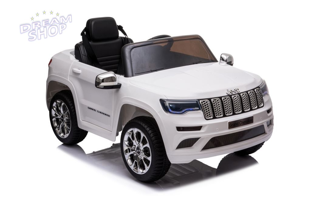 Auto na Akumulator Jeep Grand Cherokee Biały JJ2055 Auto na Akumulator Jeep Grand Cherokee Biały JJ2055