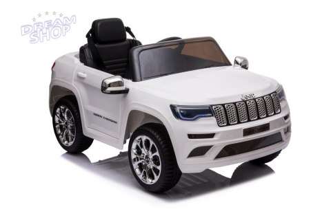 Auto na Akumulator Jeep Grand Cherokee Biały JJ2055 Auto na Akumulator Jeep Grand Cherokee Biały JJ2055