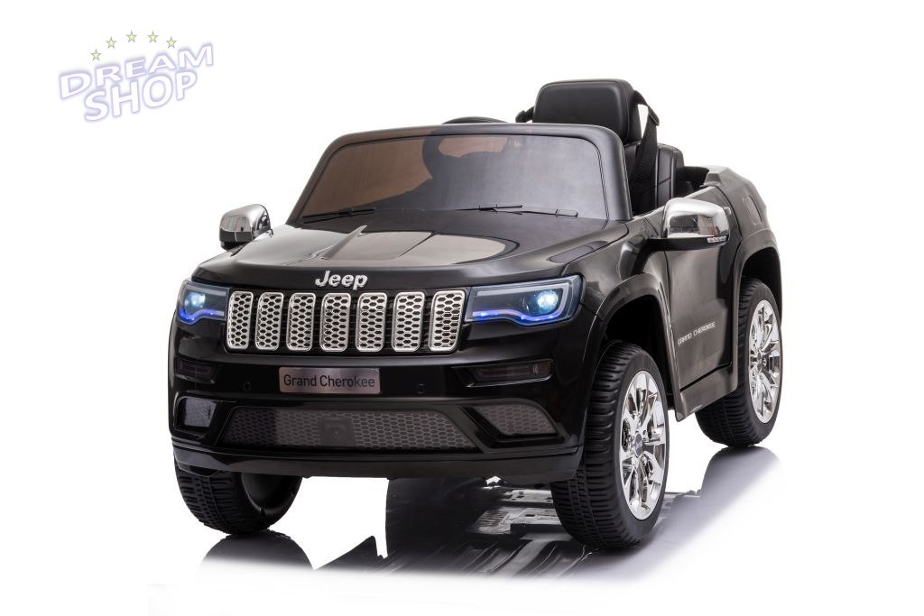Auto na Akumulator Jeep Grand Cherokee Czarny JJ2055 Auto na Akumulator Jeep Grand Cherokee Czarny JJ2055