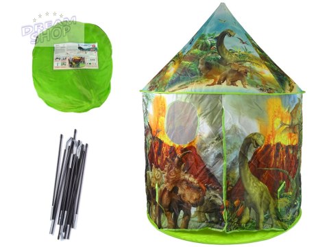 Domek Namiot dla Dzieci Dinozaury Ogród Zielony Domek Namiot dla Dzieci Dinozaury Ogród Zielony
