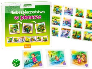 Jawa Gra edukacyjna NIEBEZPIECZEŃSTWO W PLENERZE - układanka GR0306