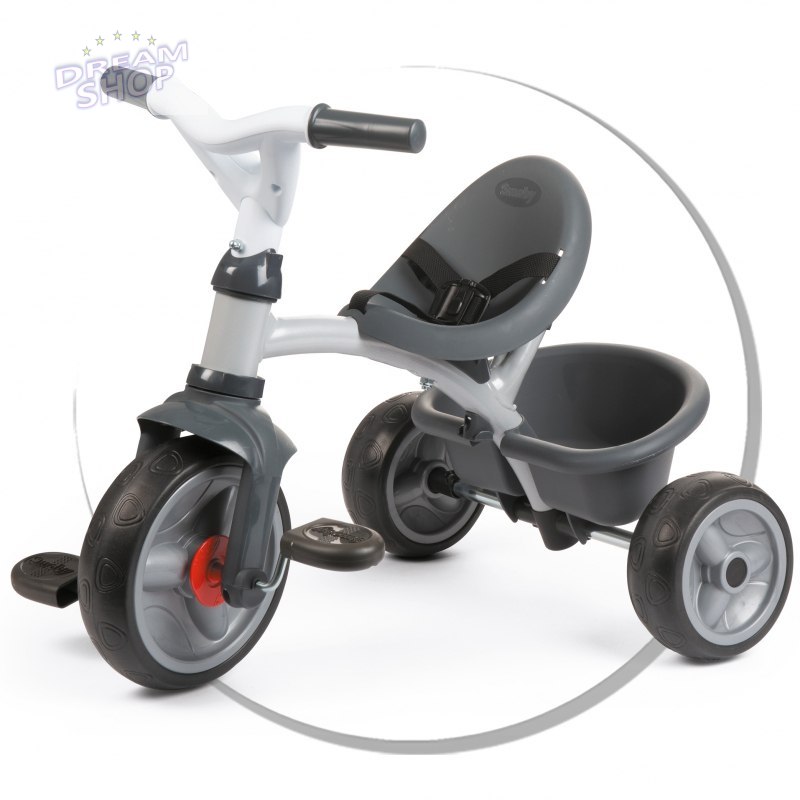 SMOBY Rowerek trójkołowy Baby Driver Komfort plus Szary SMOBY Rowerek trójkołowy Baby Driver Komfort plus Szary