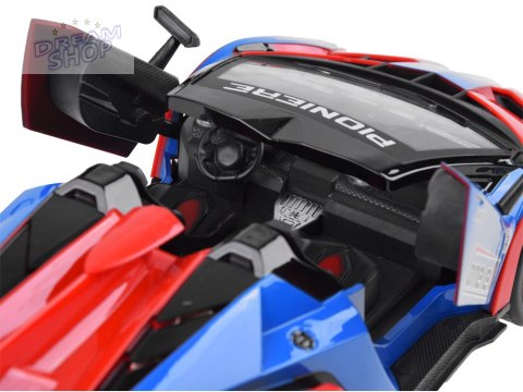 Autko sportowe z otwierane drzwi + pilot RC0583
