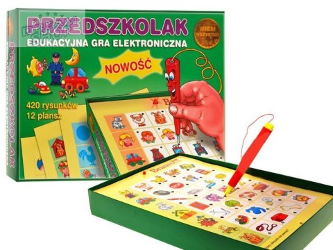Edukacyjna Gra elektroniczna PRZEDSZKOLAK GR0163