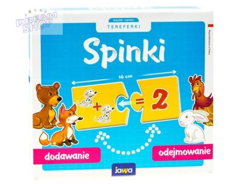 Jawa Gra edukacyjna SPINKI - Dodawanie i odejmowanie GR0310 Jawa Gra edukacyjna SPINKI - Dodawanie i odejmowanie GR0310