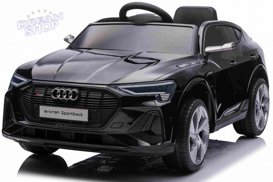 Pojazd Audi E-Tron Sportback Czarny Pojazd Audi E-Tron Sportback Czarny