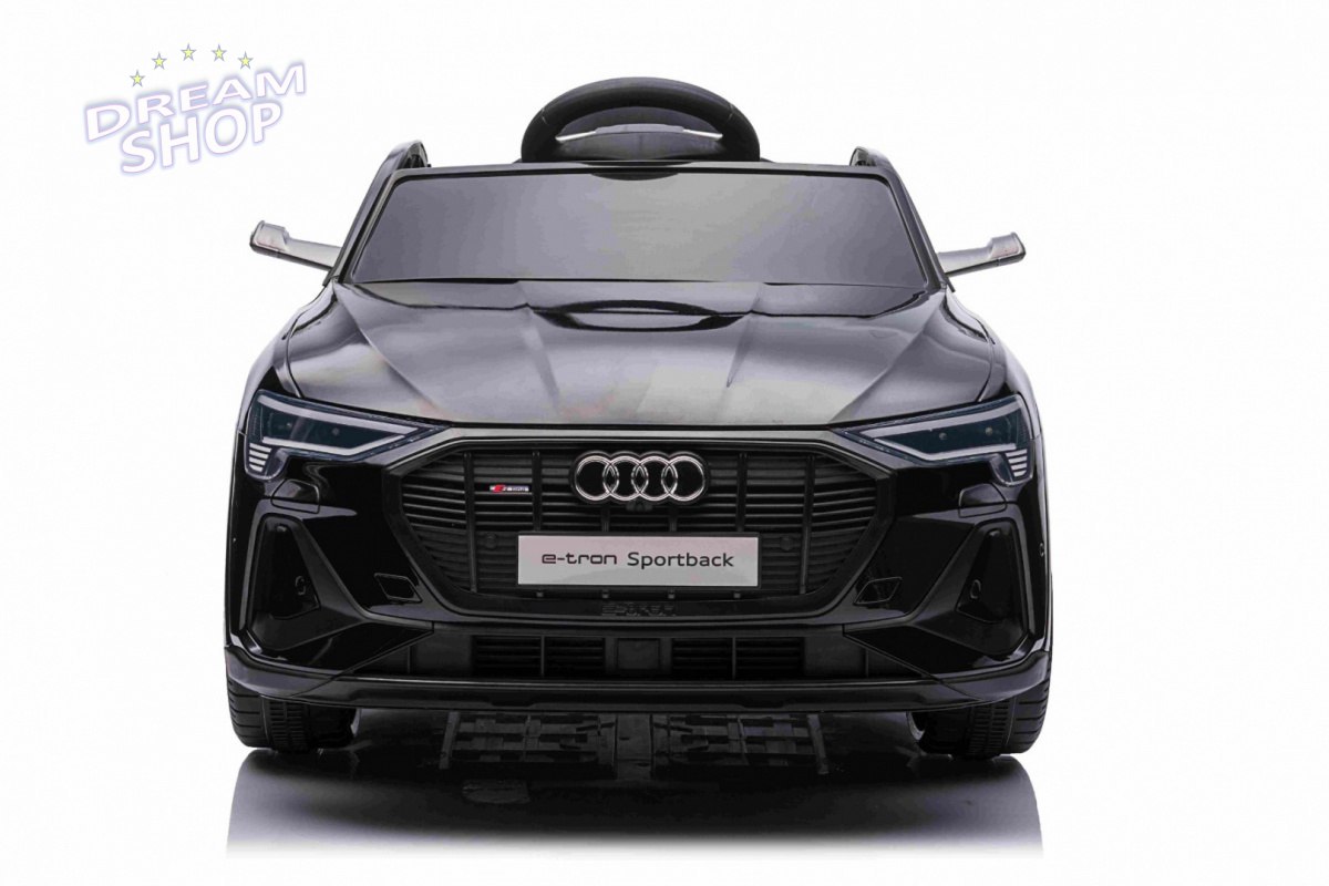Pojazd Audi E-Tron Sportback Czarny Pojazd Audi E-Tron Sportback Czarny