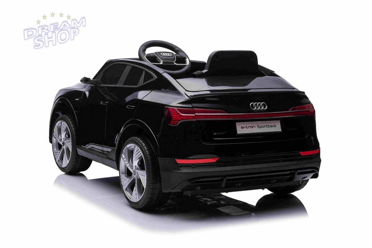 Pojazd Audi E-Tron Sportback Czarny Pojazd Audi E-Tron Sportback Czarny