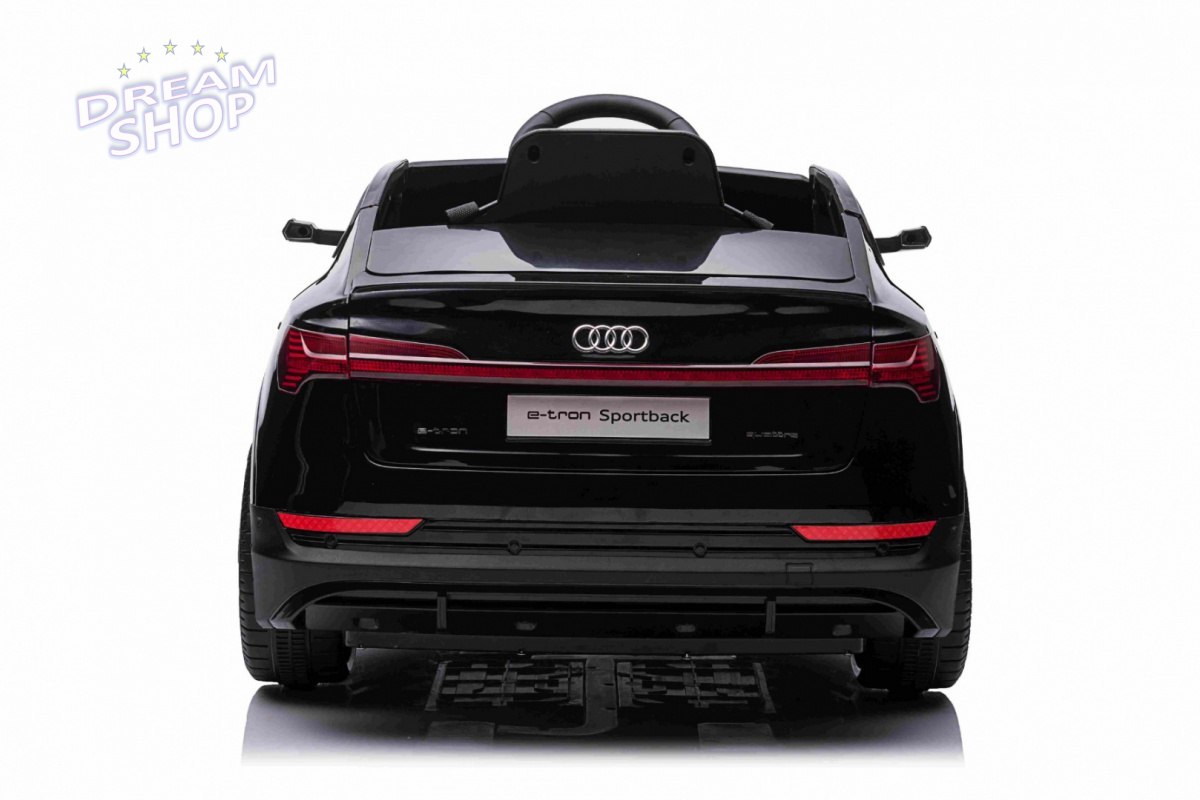 Pojazd Audi E-Tron Sportback Czarny Pojazd Audi E-Tron Sportback Czarny