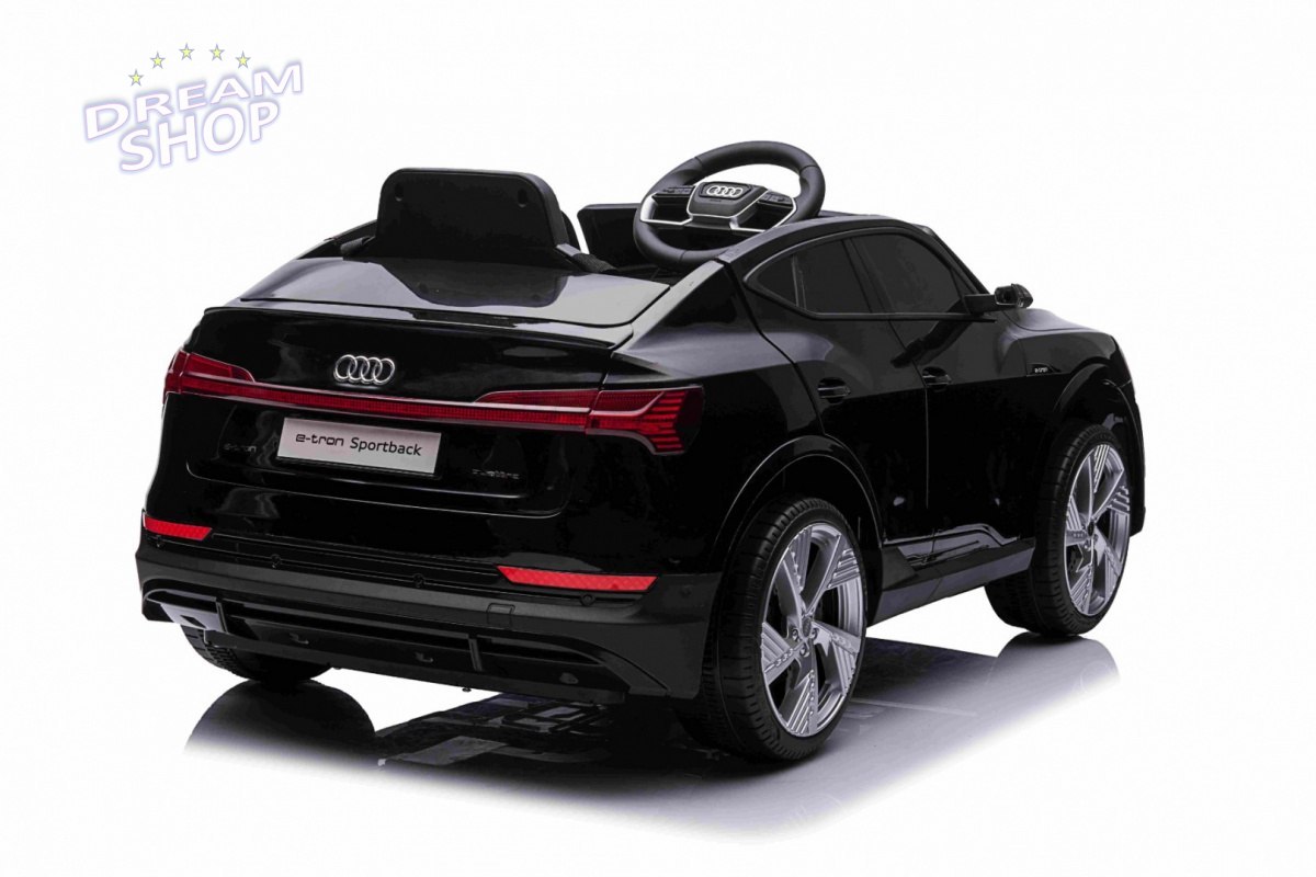 Pojazd Audi E-Tron Sportback Czarny Pojazd Audi E-Tron Sportback Czarny