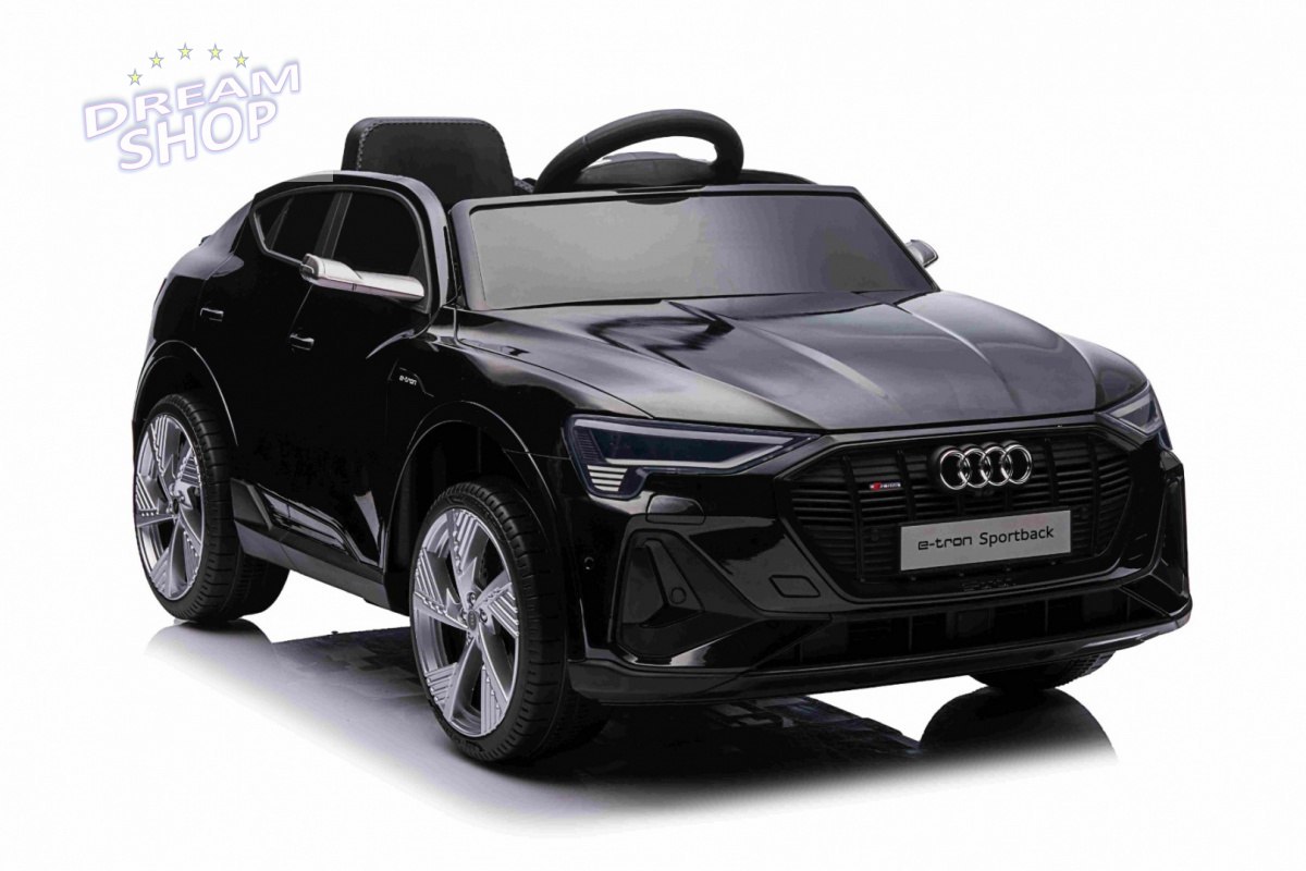 Pojazd Audi E-Tron Sportback Czarny Pojazd Audi E-Tron Sportback Czarny