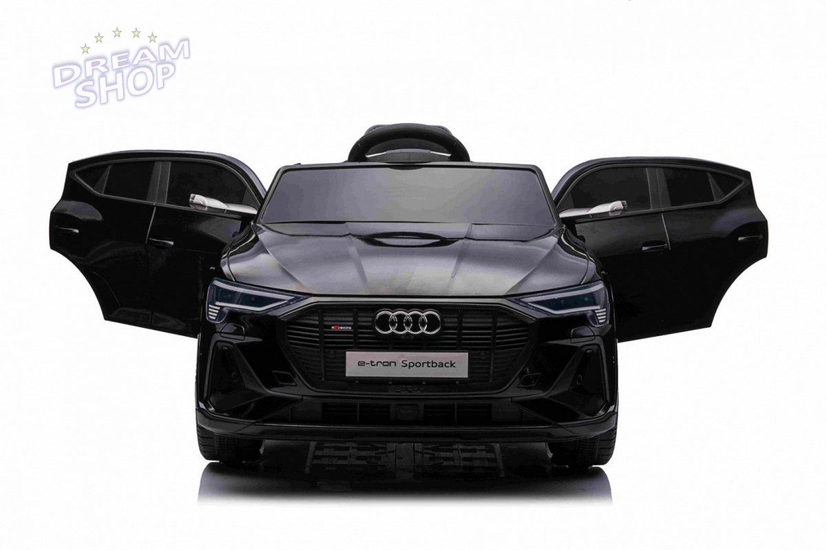 Pojazd Audi E-Tron Sportback Czarny Pojazd Audi E-Tron Sportback Czarny